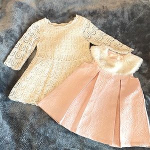 2 Winter Toddler Dresses